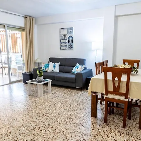Terrace, Pool, Wi-fi, And 200 Meters From The Apartment Santa Pola